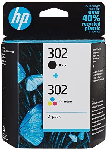 HP 302 (X4D37AE) Multipack Original Druckerpatronen 1xSchwarz